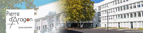 Lycée polyvalent Pierre d'Aragon .